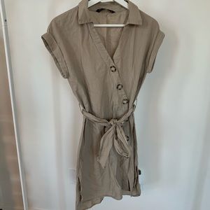 Zara linen dress
